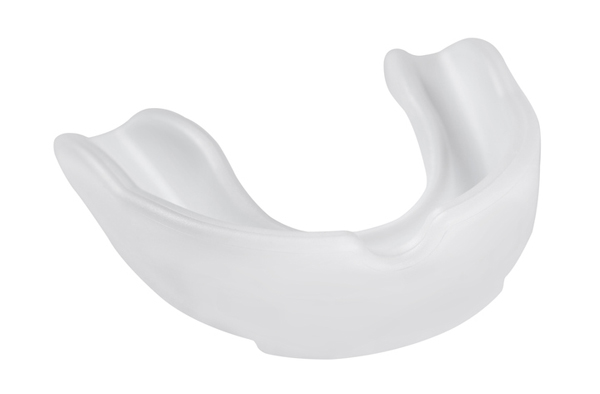 Photograph of a mouthguard from Hoffman Dental in Hillsboro, OR