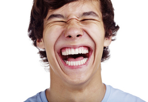 Man with fillings laughing at Timothy H. Kindt, DDS Man with fillings laughing at Timothy H. Kindt, DDS
